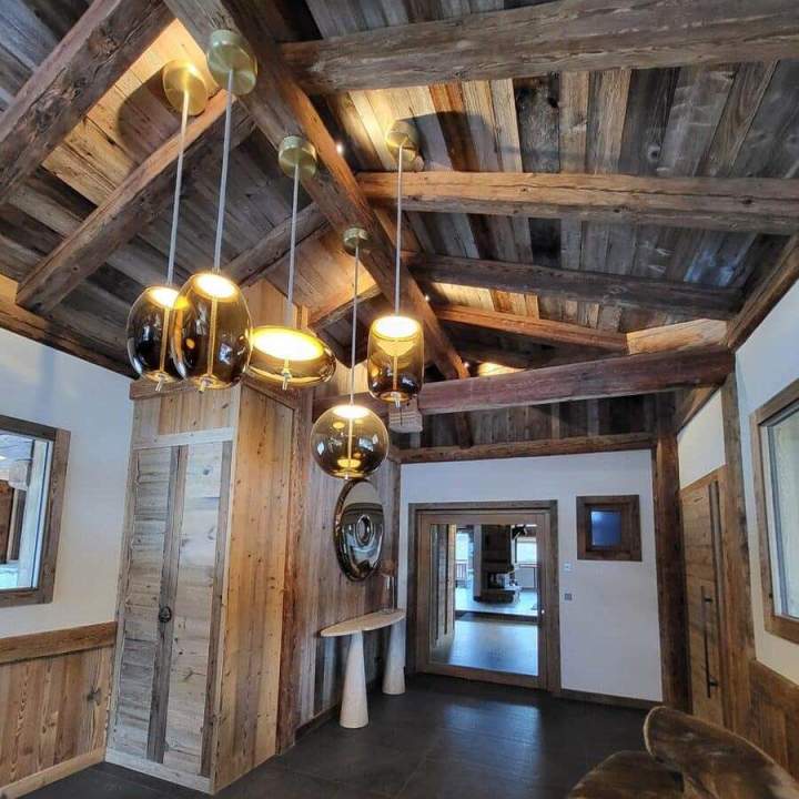 Aménagements intérieurs sur mesure – Chalet à Megève