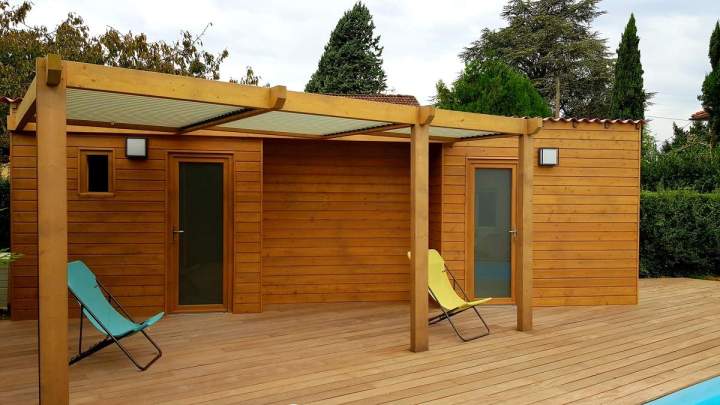 Custom wooden terrace Lyon