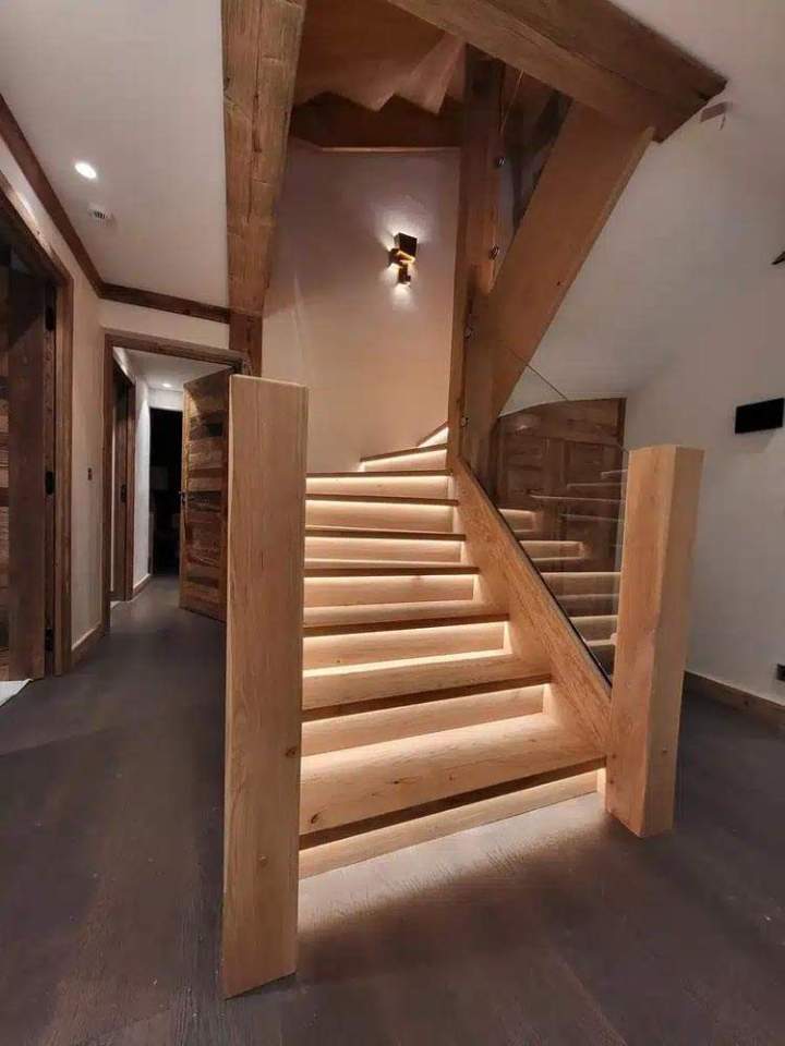 Escalier en bois Lyon