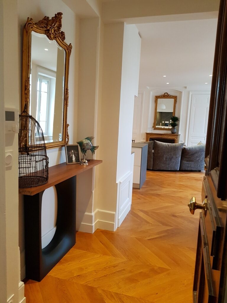 Rénovation appartement haussmannien