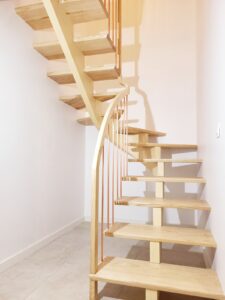 Escalier limon central